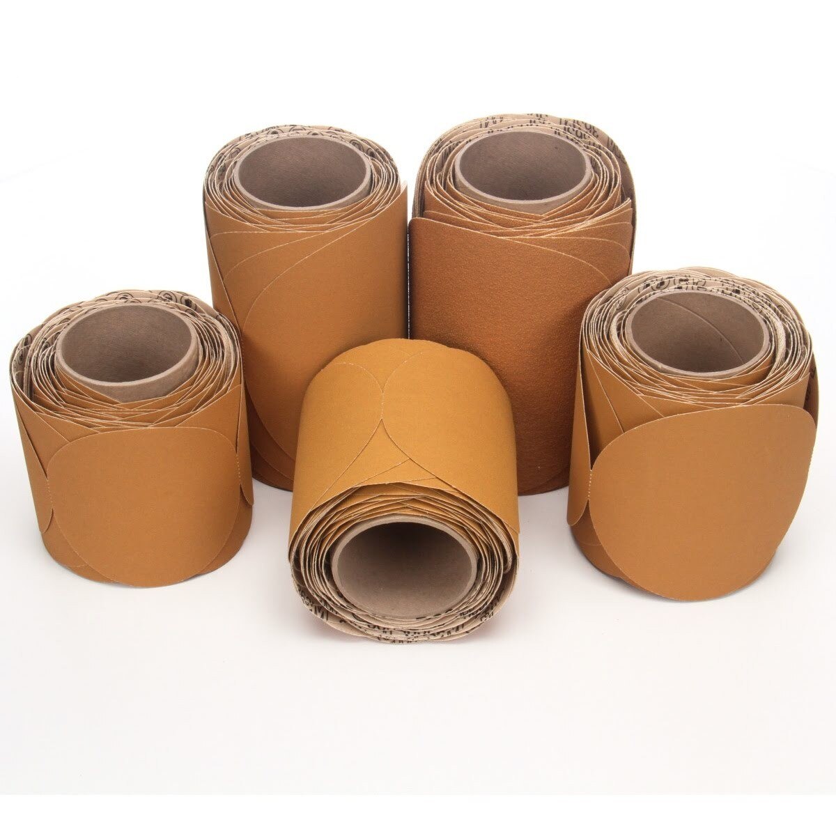 3M 363I Stikit Paper Disc Roll, 80 Grit, F Weight, 6 in x NH, Die 600Z, 100 Discs per Roll (7000118092) - (4Pack) - 2