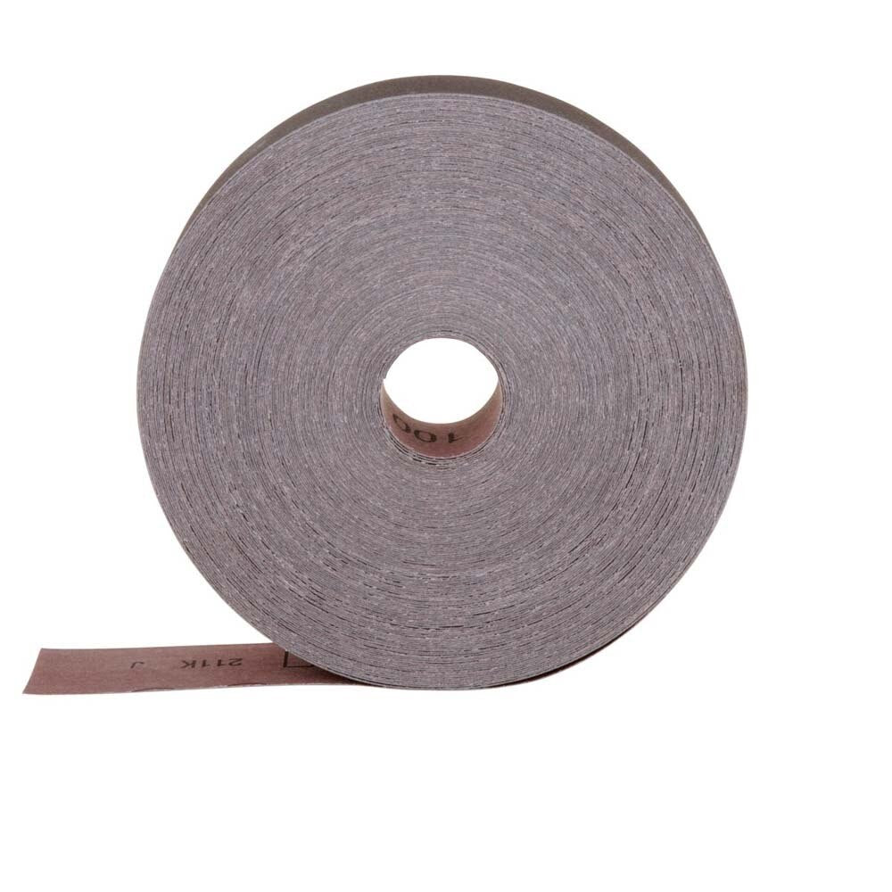 3M 211K Utility Cloth Roll , Aluminum Oxide, 2" Width x 50yd Length, 100 Grit (7000118334) - (5Pack) - 4