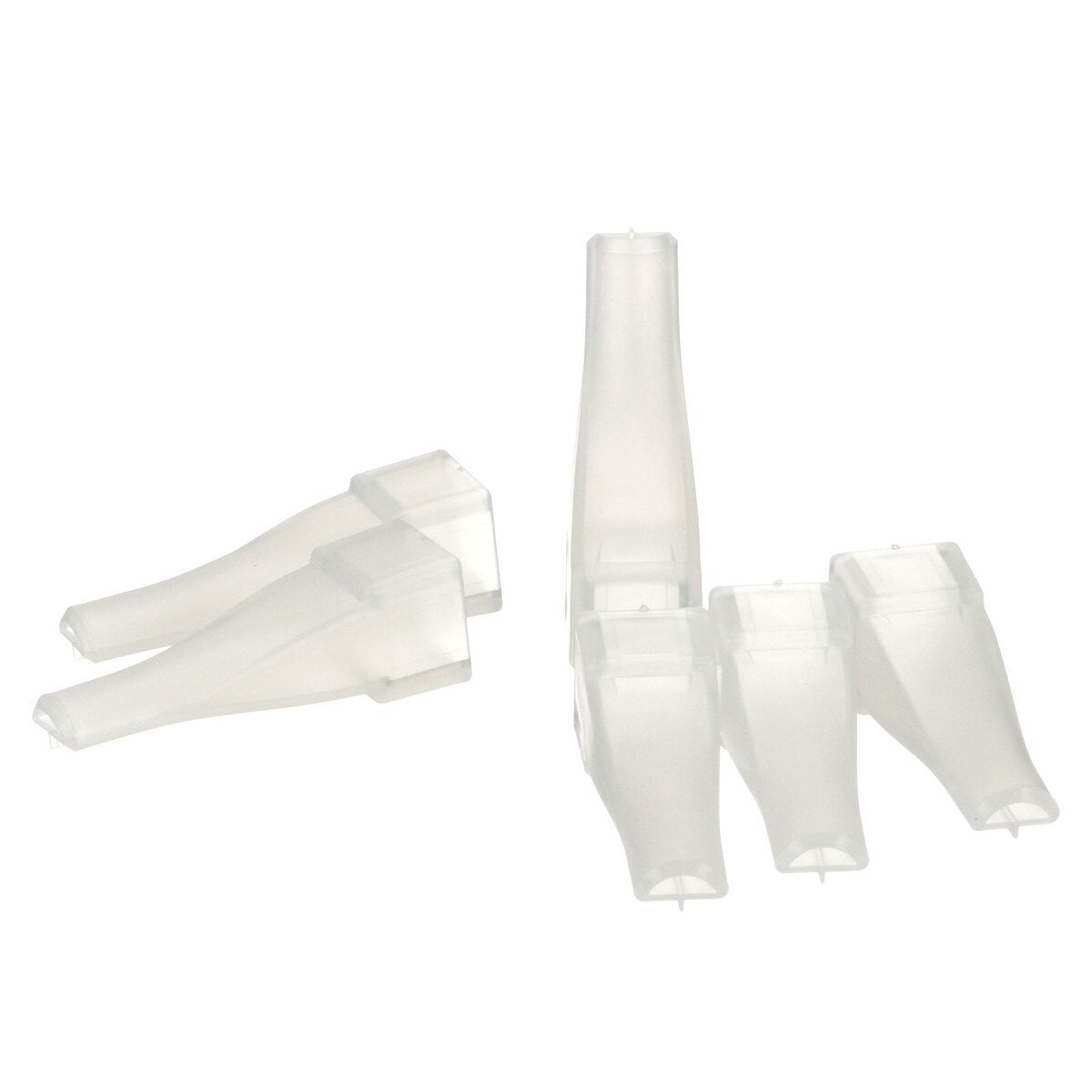 3M 08201 OEM Seam Sealer Tip, 1/4 in Rounded, Opaque Plastic (7000118467) (36 Pack) - 3