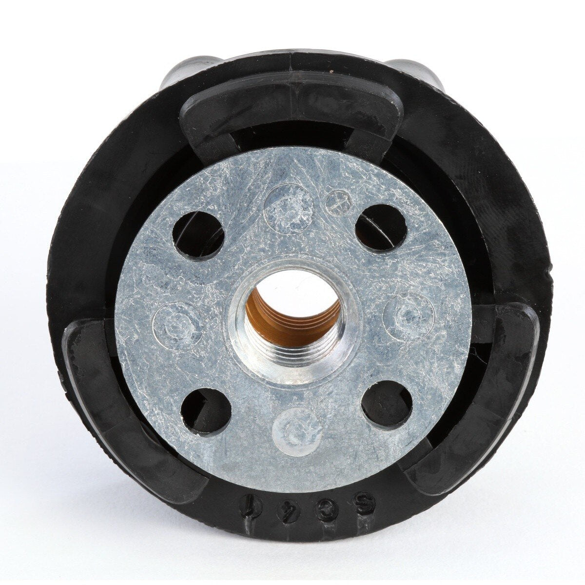 3M Disc Pad Hub and Retainer Nut, 2-1/2 in, M14-2 Internal, Black (7000119302)