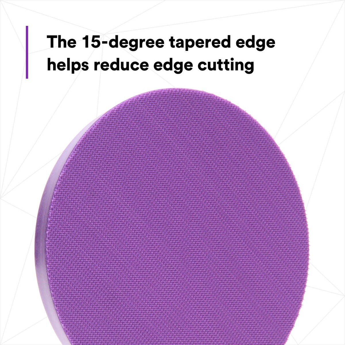 3M Hookit Painters Abrasive Disc Back-up Pad, Soft Density Foam, Black, 6 in (05778) (7000119757) - (10Pack) - 10