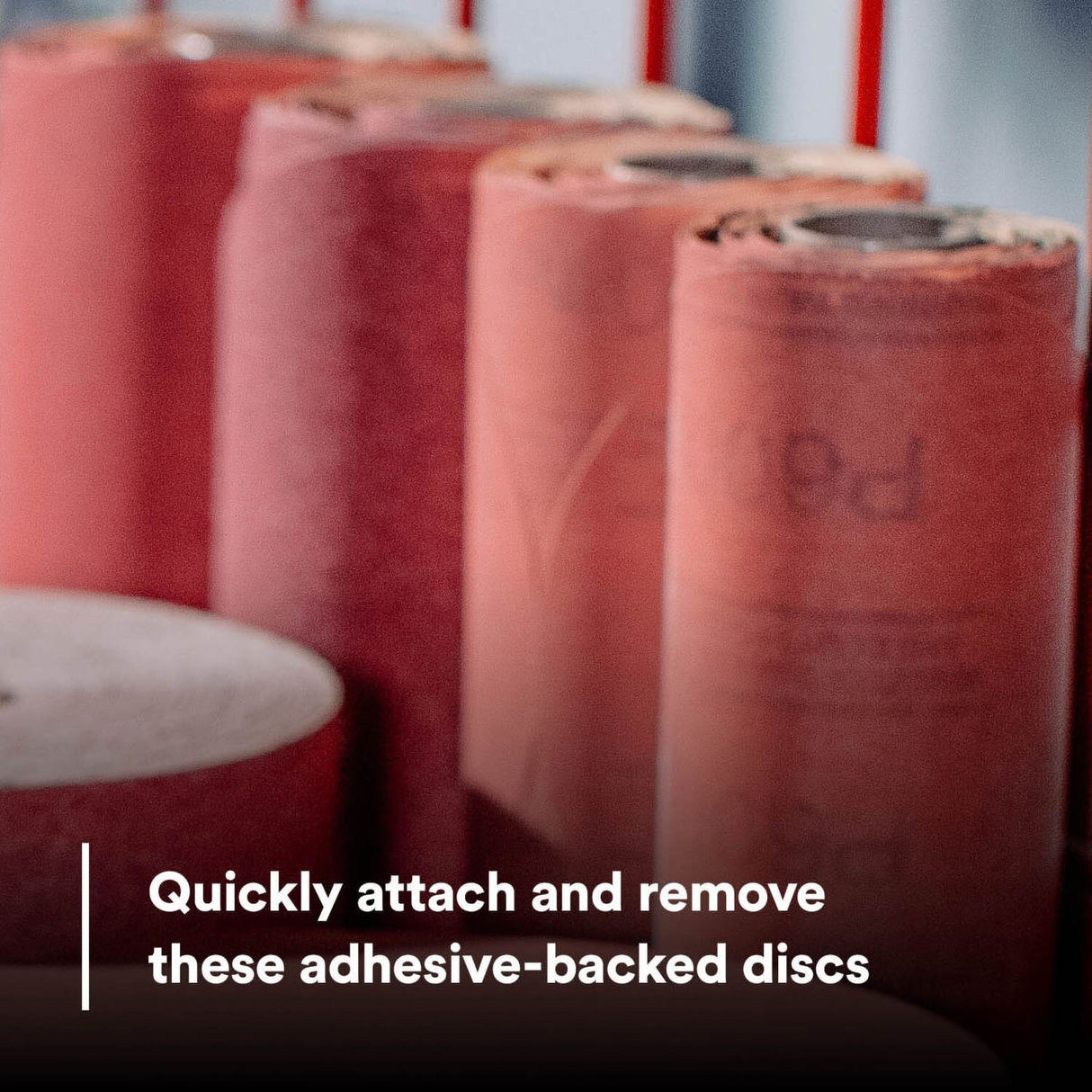 3M 316U 01108 Stikit Red Abrasive Disc, No Hole, 6 in, P400, PSA (7000119765) (600 Pack) - 7