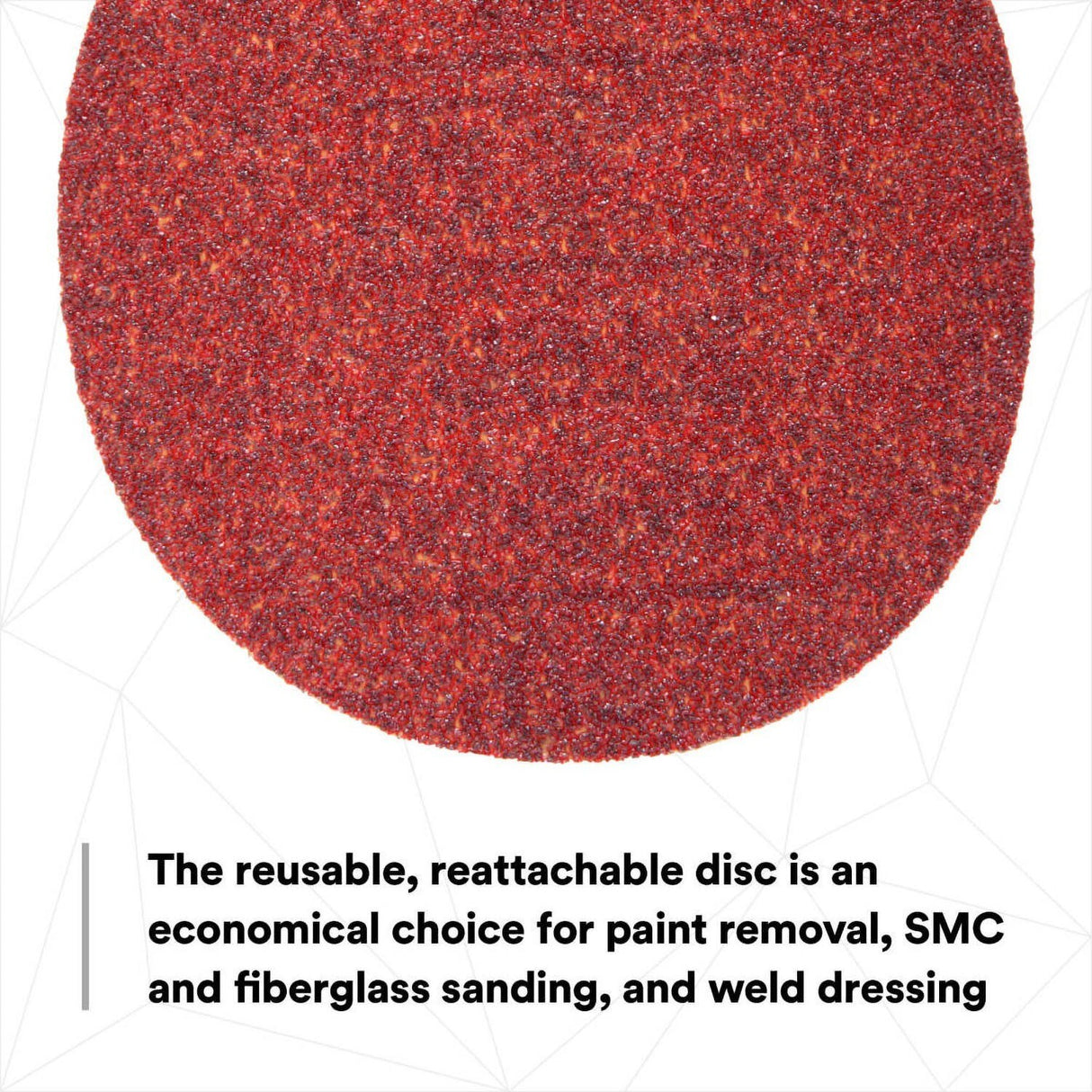 3M 316U 01262 Hookit Red Abrasive Disc Aluminum Oxide 40 Grit 6 in (7000119789) (150 Pack) - 4