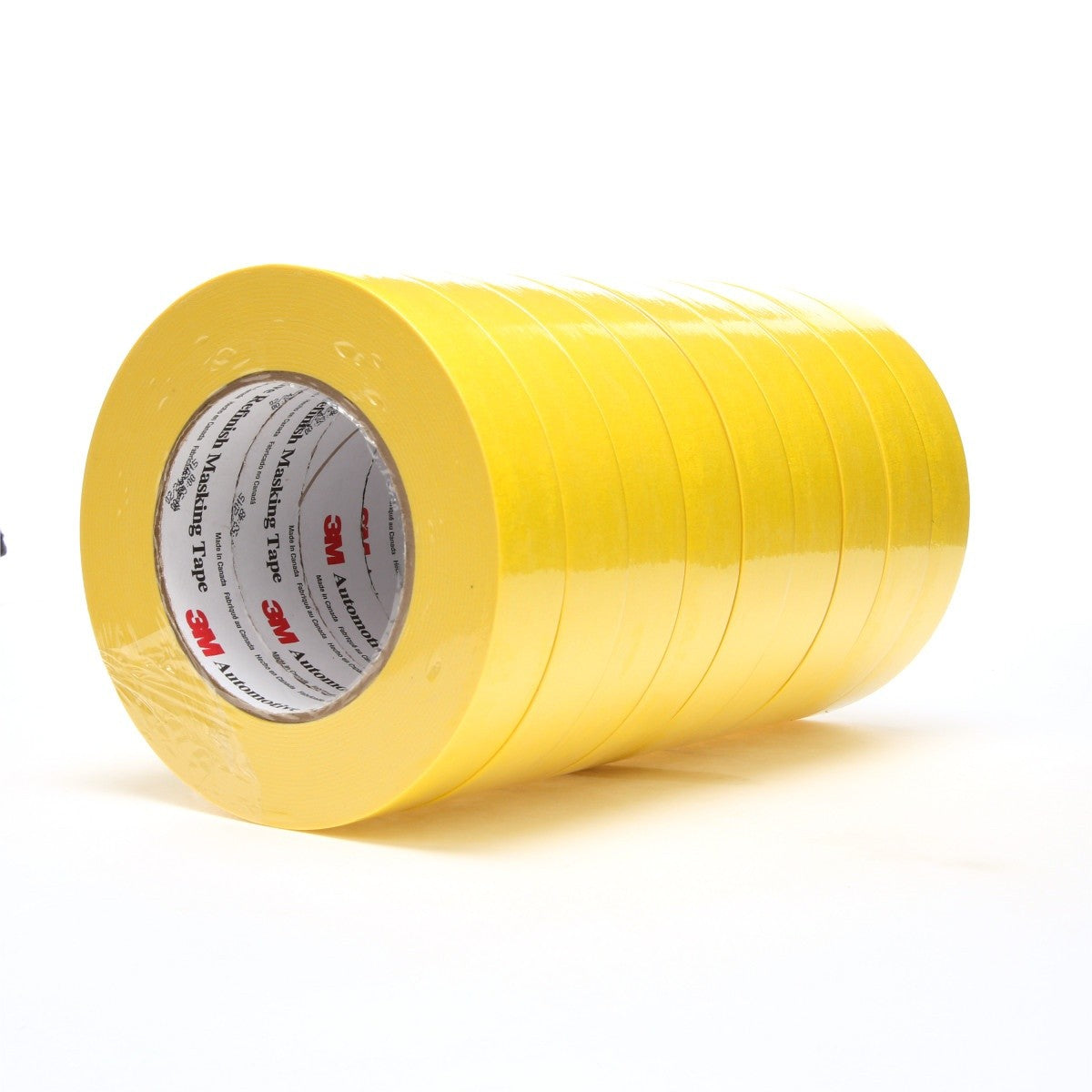 3M 388N Automotive Refinish Masking Tape, Yellow, Water Resistant, 24 mm x 55 m (06653) (7000119816) - (36Pack) - 7