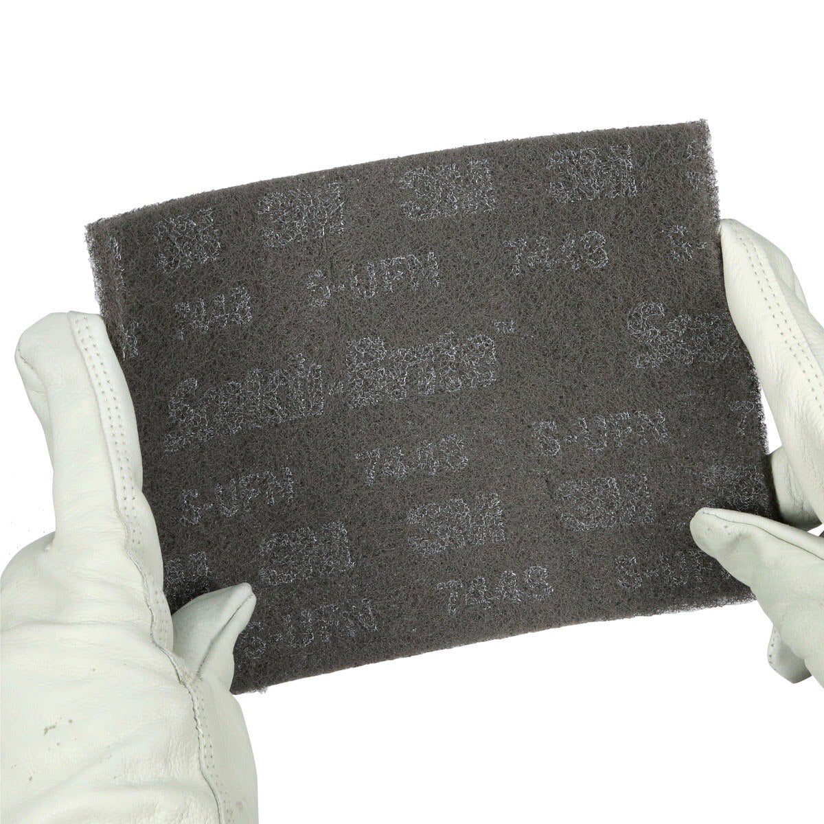 3M HP-HP 7448 37448 Scotch-Brite Ultra Fine Hand Pad, Gray, Silicon Carbide, Nonwoven, 6 in x 9 in, Surface Preparation, Scuffing, Cleaning (7000121089) (30 Pack) - 9