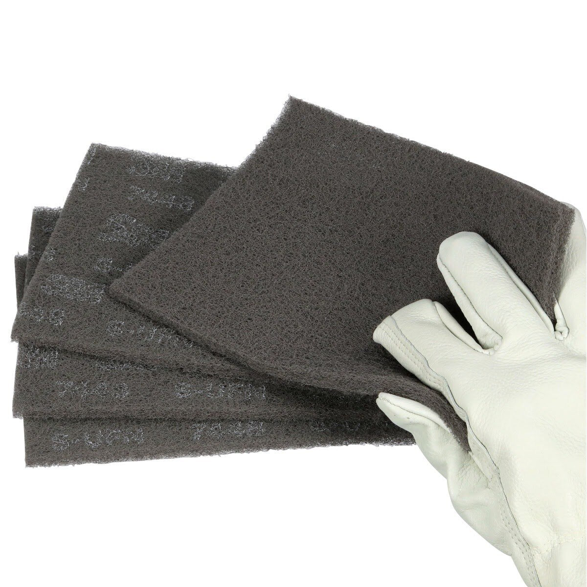 3M HP-HP 7448 37448 Scotch-Brite Ultra Fine Hand Pad, Gray, Silicon Carbide, Nonwoven, 6 in x 9 in, Surface Preparation, Scuffing, Cleaning (7000121089) (30 Pack) - 10