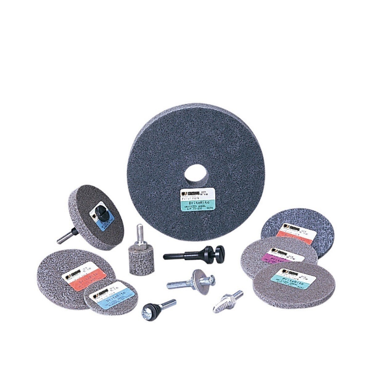 3M 853240 Standard Abrasives S/C Unitized Wheel, 532 3 in x 1/2 in x 1/4 in (7000121887) (10 Pack) - 8