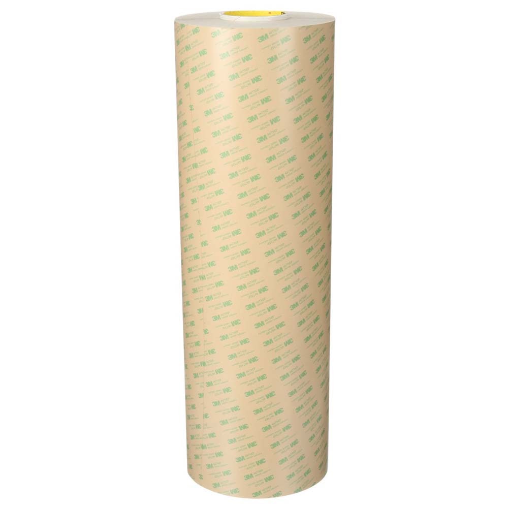 3M 467MP Adhesive Transfer Tape Clear 24 in x 60 yd 2 mil (7000123376) - 2