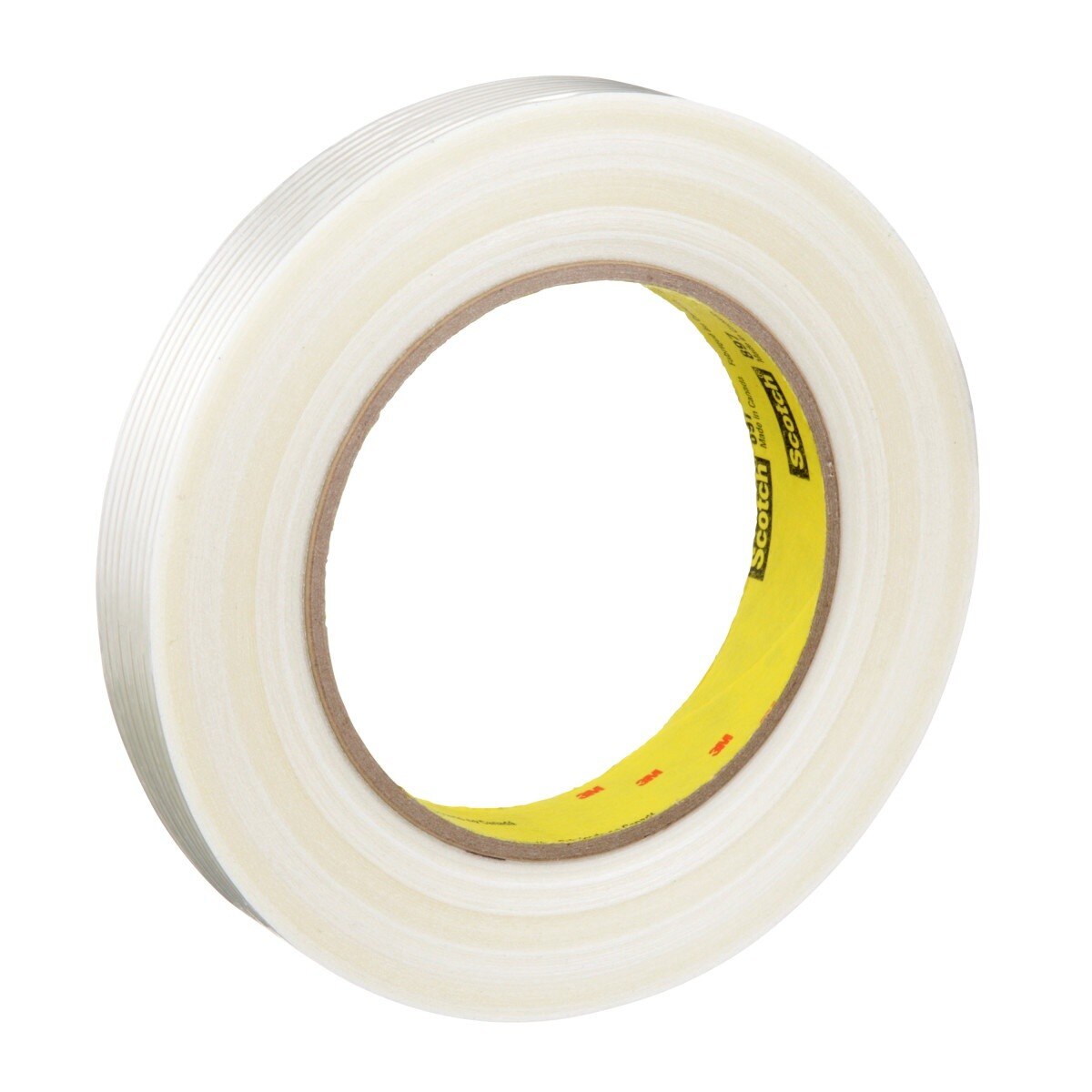 3M 897 Scotch Filament Tape, Clear, 18 mm x 55 m, 5 mil (7000123441) (48 Pack) - 4