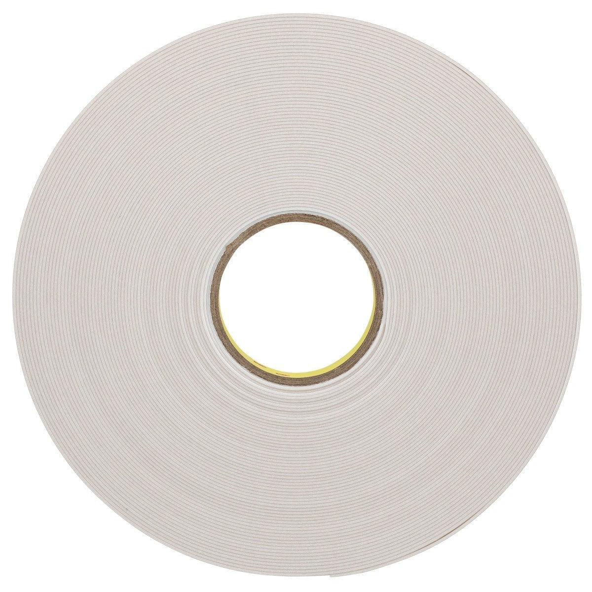 3M 4496W Double Coated Polyethylene Foam Tape, White, 1/2 in x 36 yd, 62 mil (7000123604) (18 Pack)