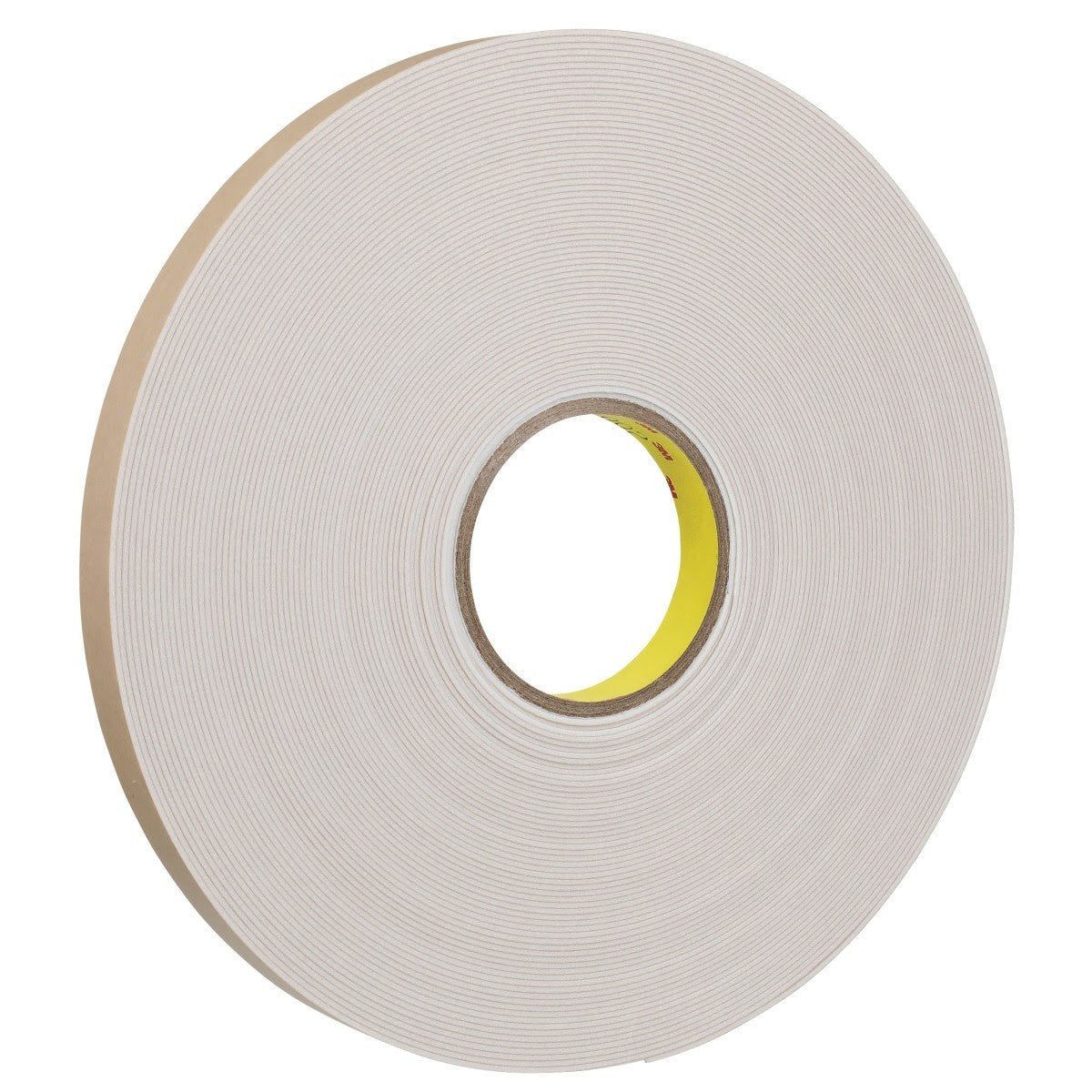 3M 4496B 4496 Double Coated Polyethylene Foam Tape W, White, 1 in x 36 yd, 62 mil (7000123606) (9 Pack)