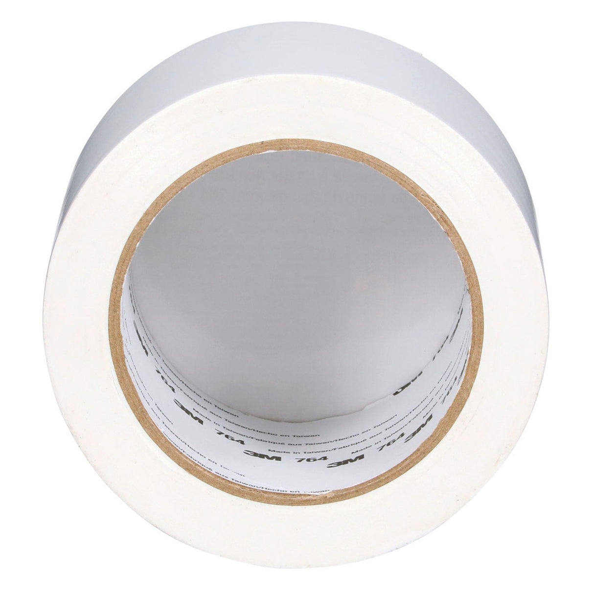 3M 764 43183 General Purpose Vinyl Tape, White, 5 mil, 3 in x 36 yd, Floor Marking, Color Coding (7000123865) - (12Pack) - 5