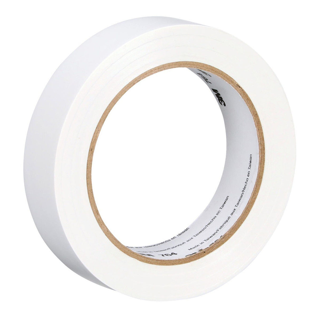 3M 764 General Purpose Vinyl Tape, White, 1 in x 36 yd, 5 mil, Floor Marking, Color Coding, Bundling (43184) (7000123866) - (36Pack) - 4