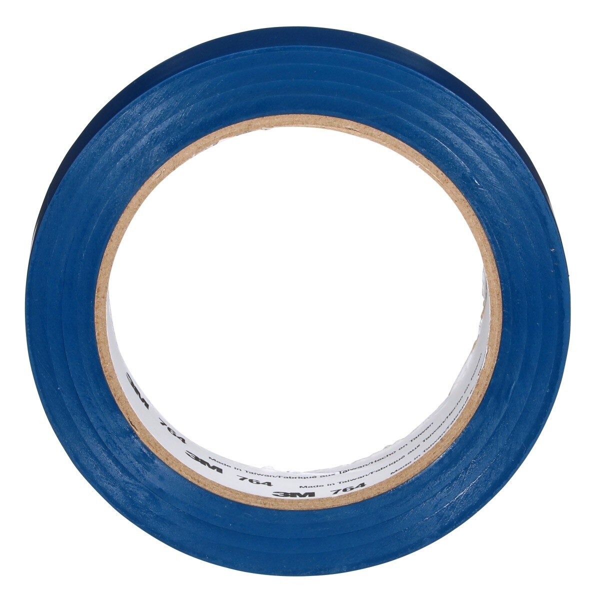 3M 764 General Purpose Vinyl Tape, Blue, 1 in x 36 yd, 5 mil (43431) (7000123887) - (36Pack) - 3
