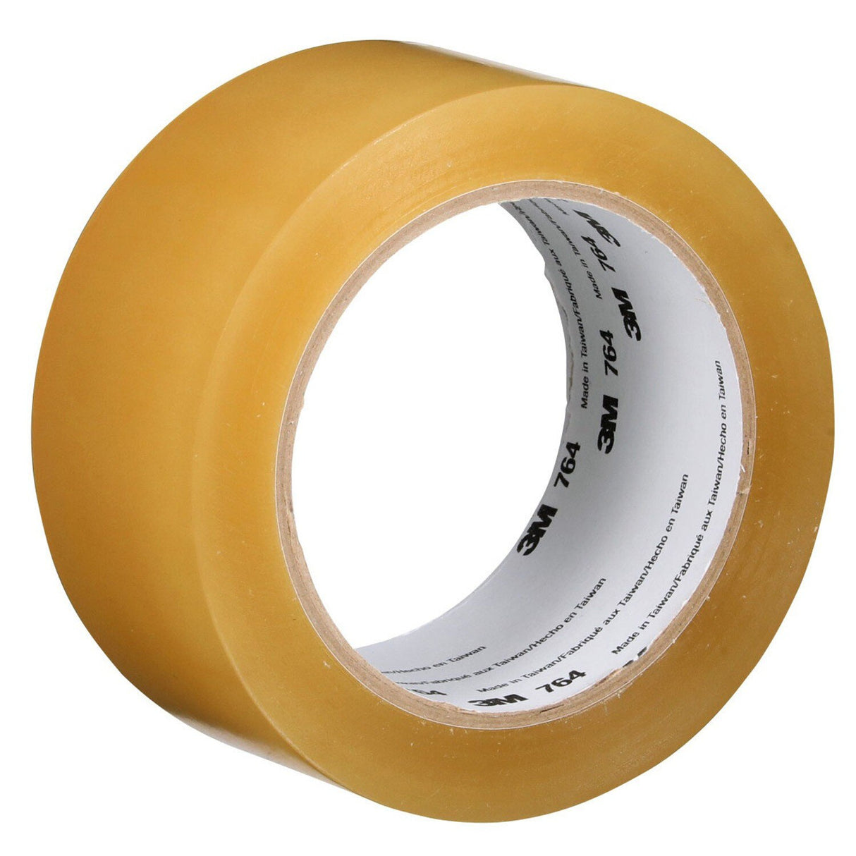 3M 764 General Purpose Vinyl Tape Transparent 2 in x 36 yd 5 mil Floor Marking Color Coding Bundling (7000123890) - (24Pack) - 2