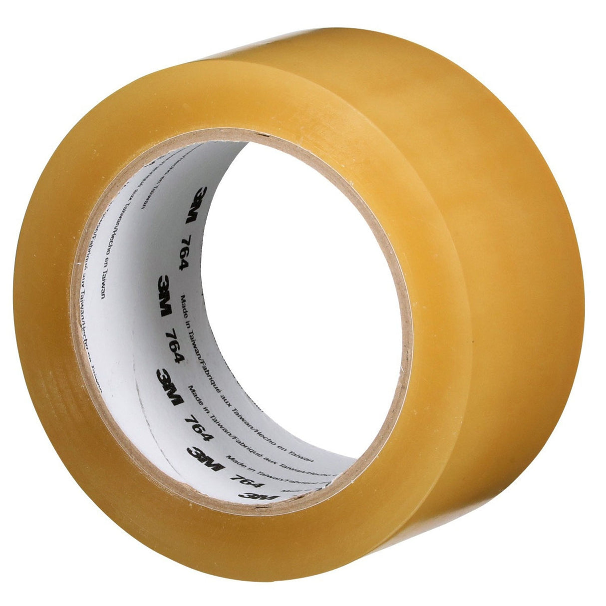 3M 764 General Purpose Vinyl Tape Transparent 2 in x 36 yd 5 mil Floor Marking Color Coding Bundling (7000123890) - (24Pack) - 4