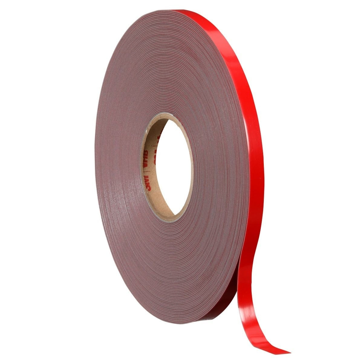 3M 4655 VHB Tape, Dark Gray, 1/2 in x 36 yd, 62 mil (7000123931) (4 Pack)