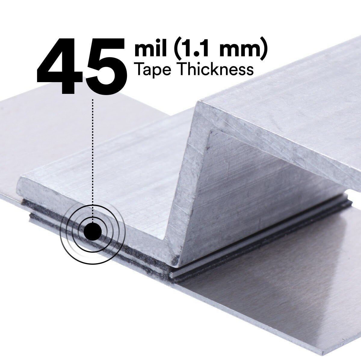 3M 4941 4941F VHB Tape F, Gray, 1/2 in x 36 yd, 45 mil, Film Liner (7000124127) (18 Pack) - 7