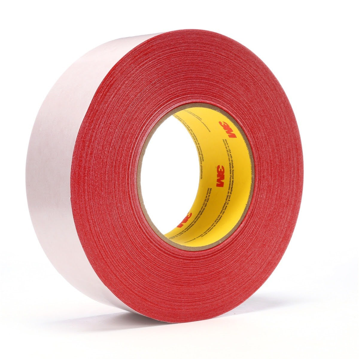 3M 9741R Double Coated Tape, Red, 48 mm x 55 m, 6.5 mil (7000124673) - (24Pack) - 2