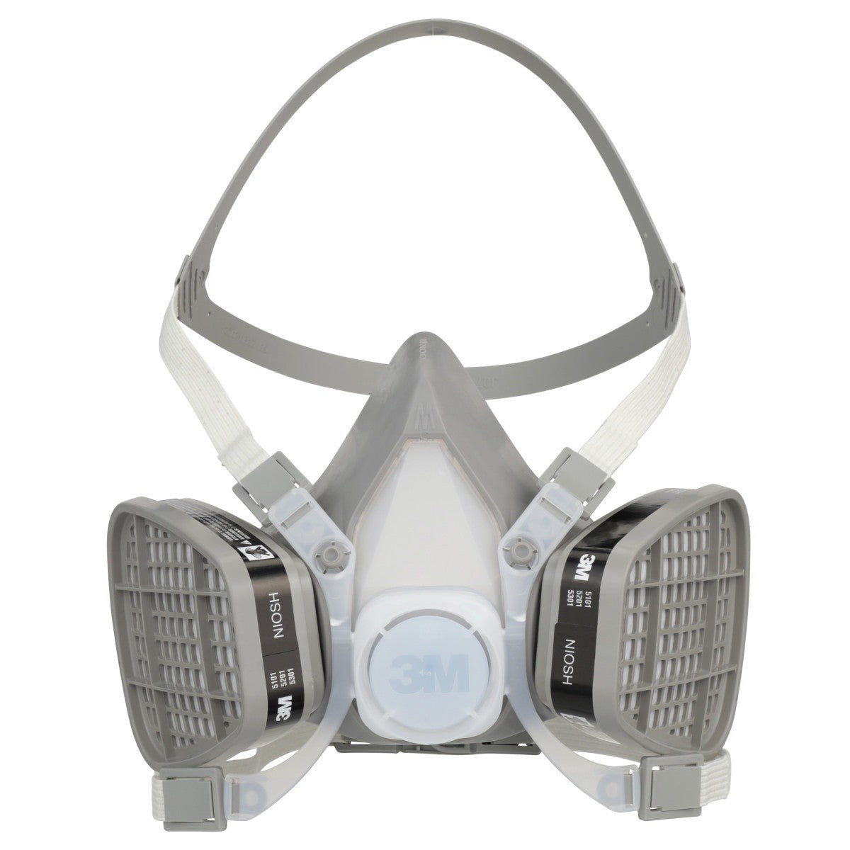 3M 66070 Half Facepiece Disposable Respirator, Organic Vapor, Large, NIOSH Approved, Maintenance Free (7000126027) (12 Pack)