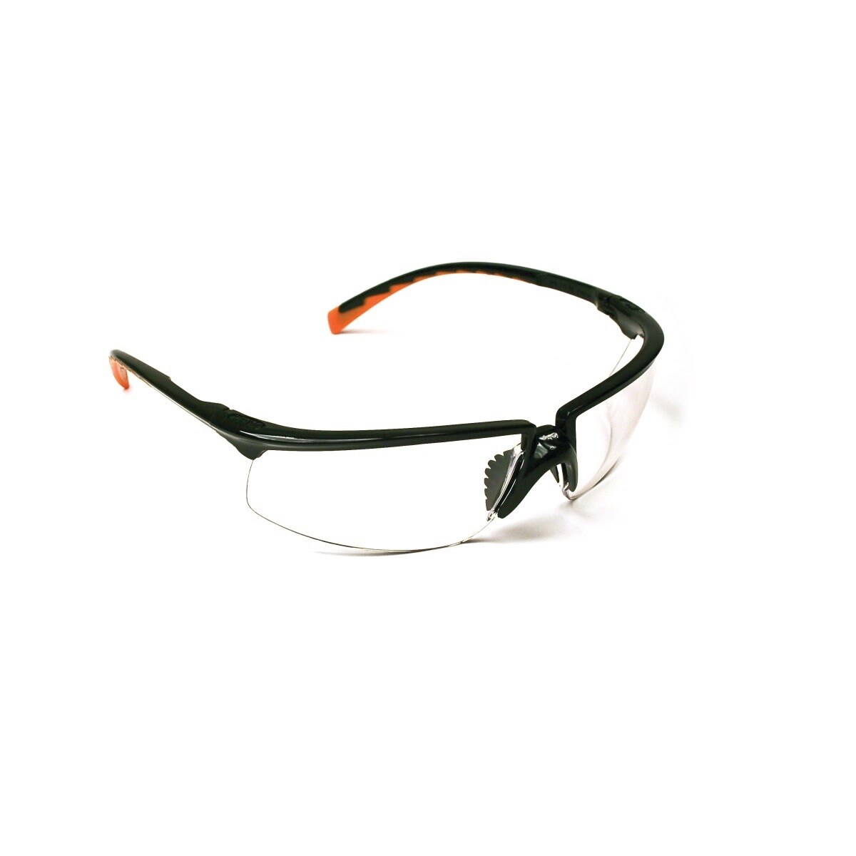 3M 12261-00000-20 Privo Protective Eyewear Clear Anti-Fog Lens, Black Frame (7000127535) - (20Pack) - 3