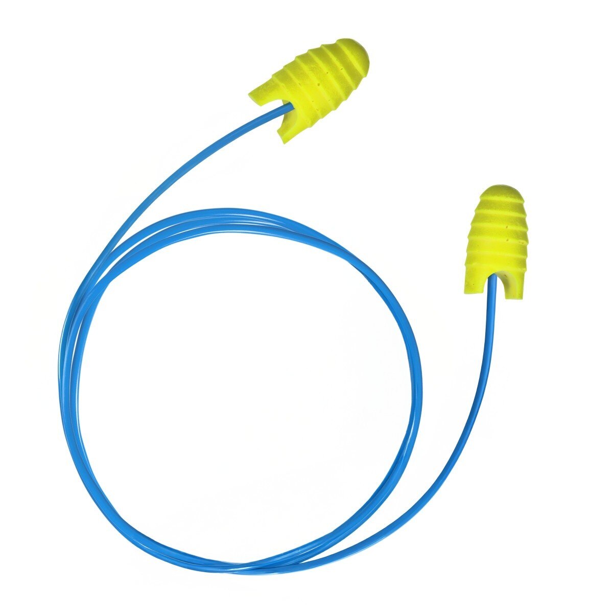3M 312-6001 E-A-R Grippers Corded Foam Earplugs, NRR 31, Yellow, Large (7000127654) (2000 Pack)
