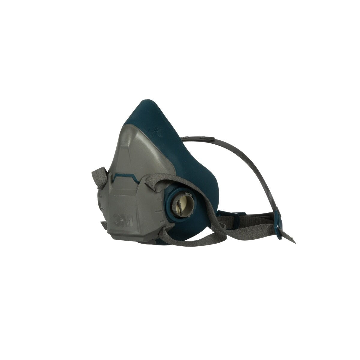 3M 6503 Rugged Comfort Half Facepiece Reusable Respirator, NIOSH, Cool Flow Valve, Silicone Faceseal, Large, Gray (7000128240) - (10Pack) - 2
