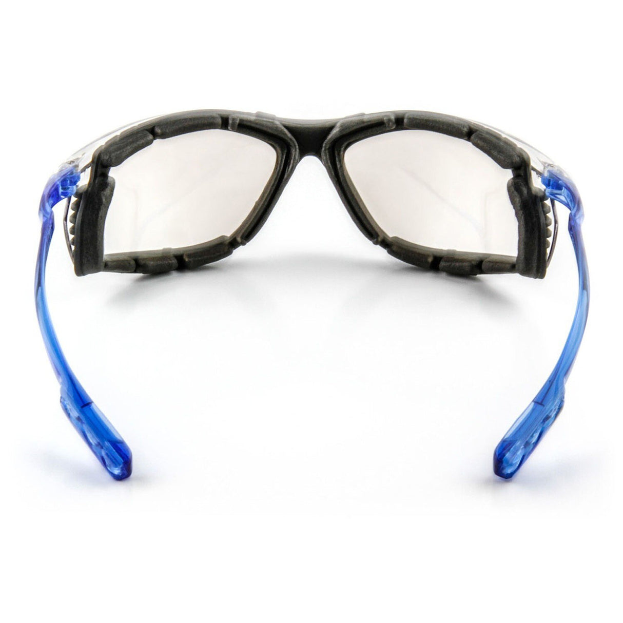 3M 11874-00000-20 Virtua Safety Glasses CCS Anti-Fog Indoor/Outdoor Mirrored Lens Blue Frame Removable Foam Gasket ANSI Z87.1 (7000128261) - (20Pack) - 4