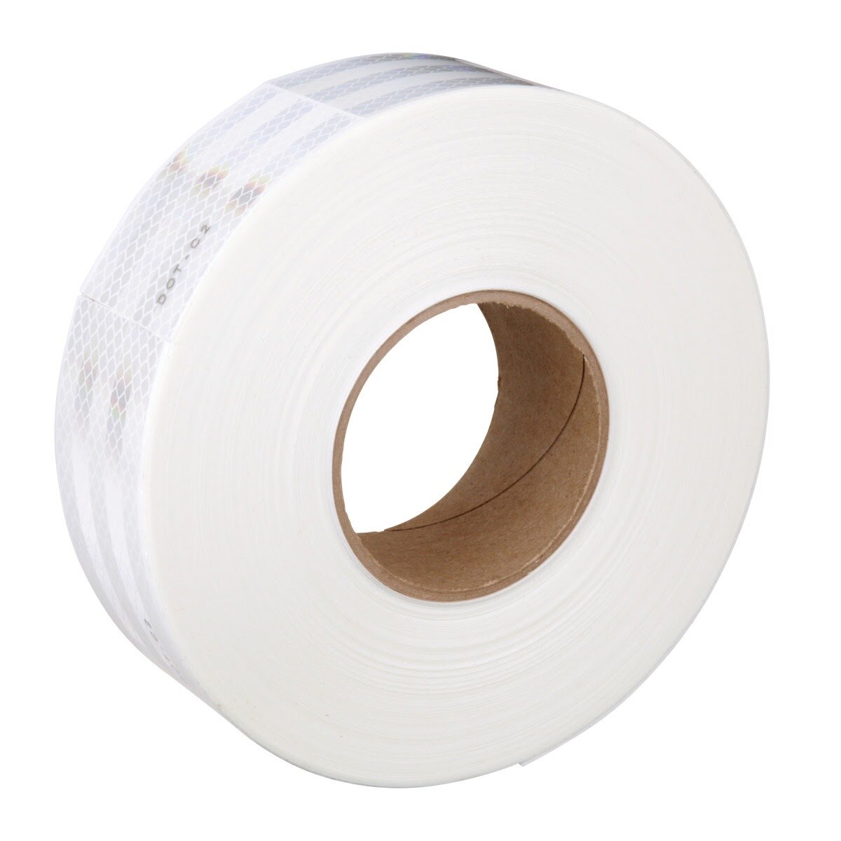3M 983-10 Diamond Grade Conspicuity Markings, White, DOT, 2 in x 50 yd, kiss-cut every 12 in (7000129411) - 3