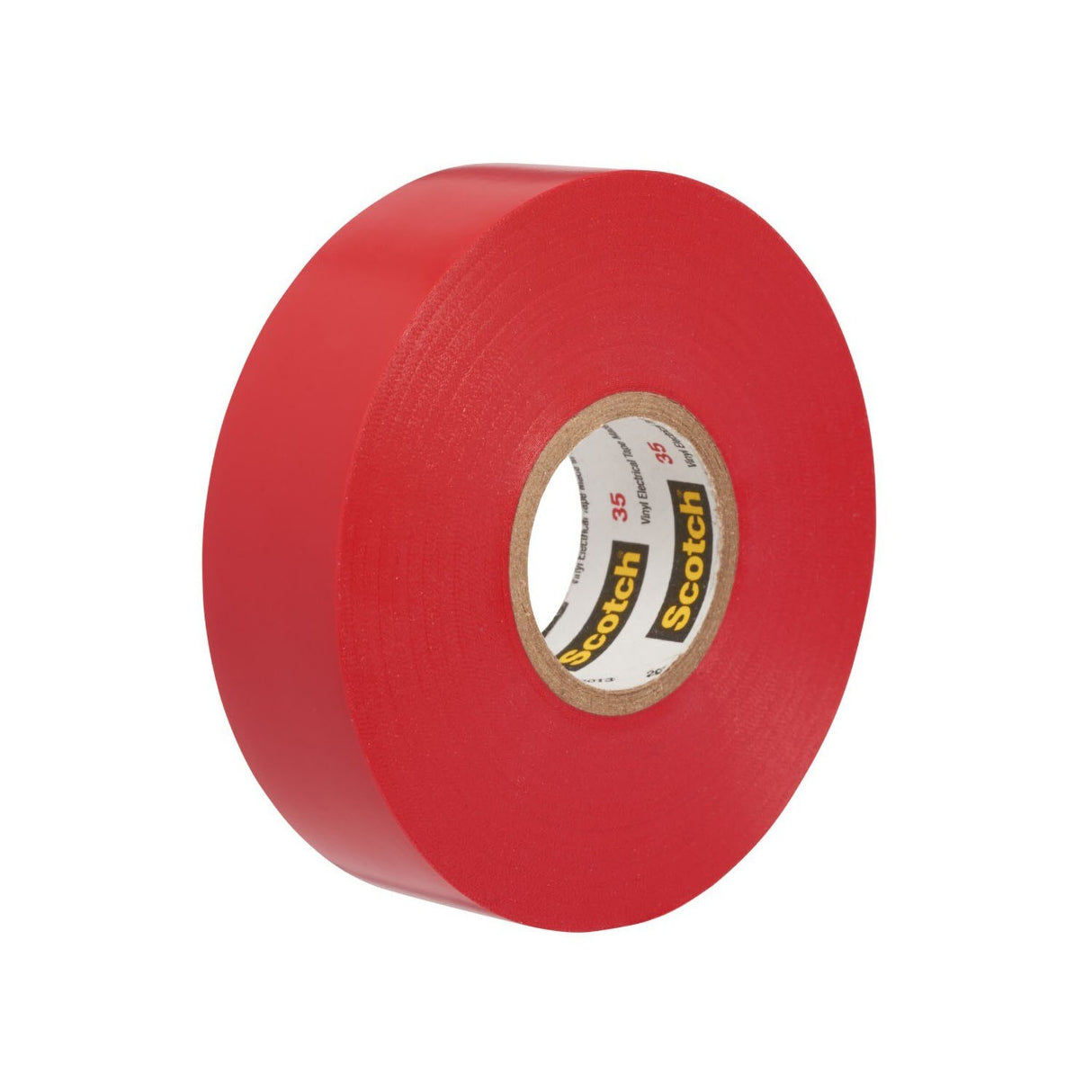3M Scotch Vinyl Color Coding Electrical Tape 35, Red, 1/2 in x 20 ft, 7 mil (35-1/2X20FT-RD) (7000132636) (10 Pack) - (10Pack)