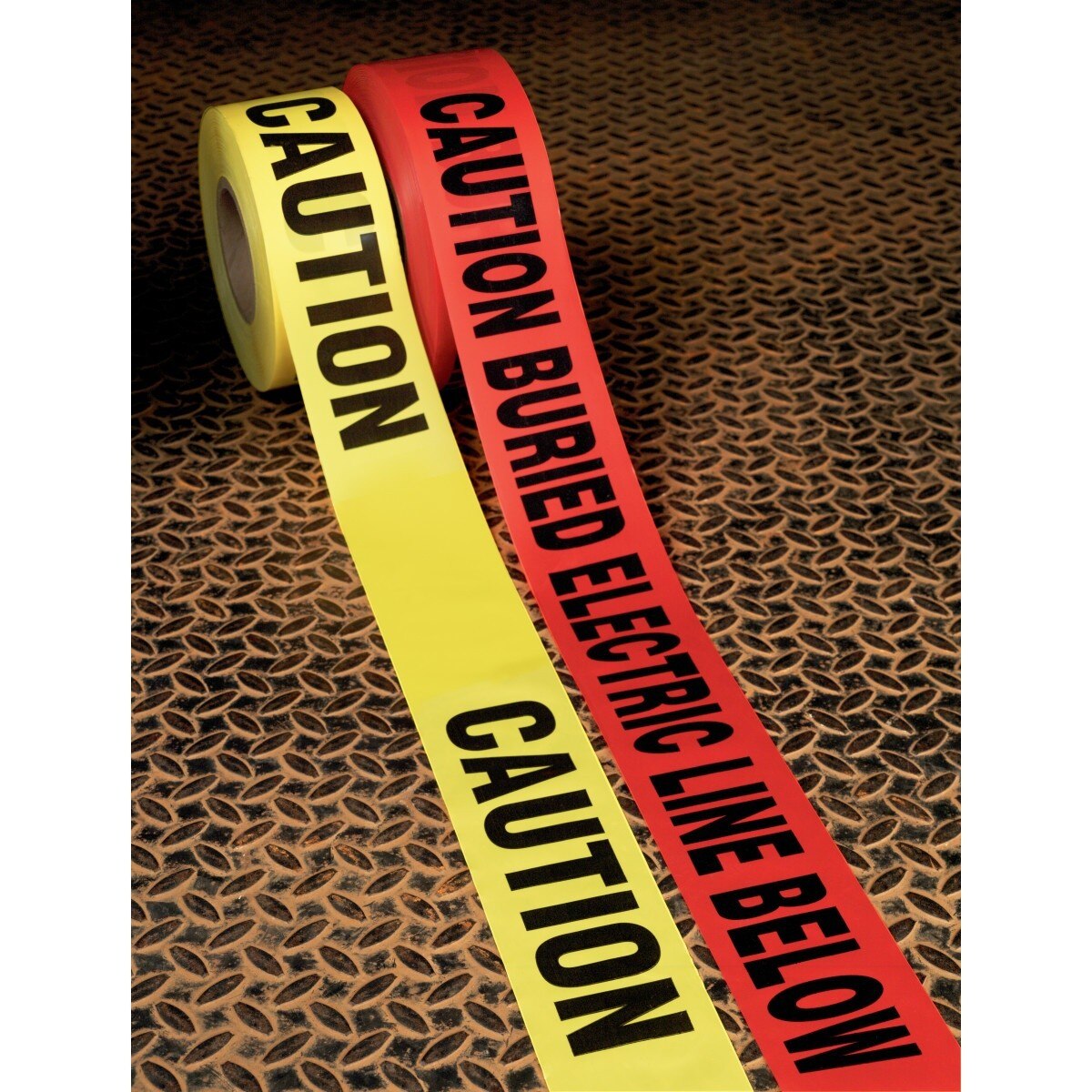 3M 303-R-3X300FT Scotch Buried Barricade Tape 303, CAUTION BURIED ELECTRIC LINE BELOW, Red, 3 in x 300 ft (7000132915) - (16Pack) - 7