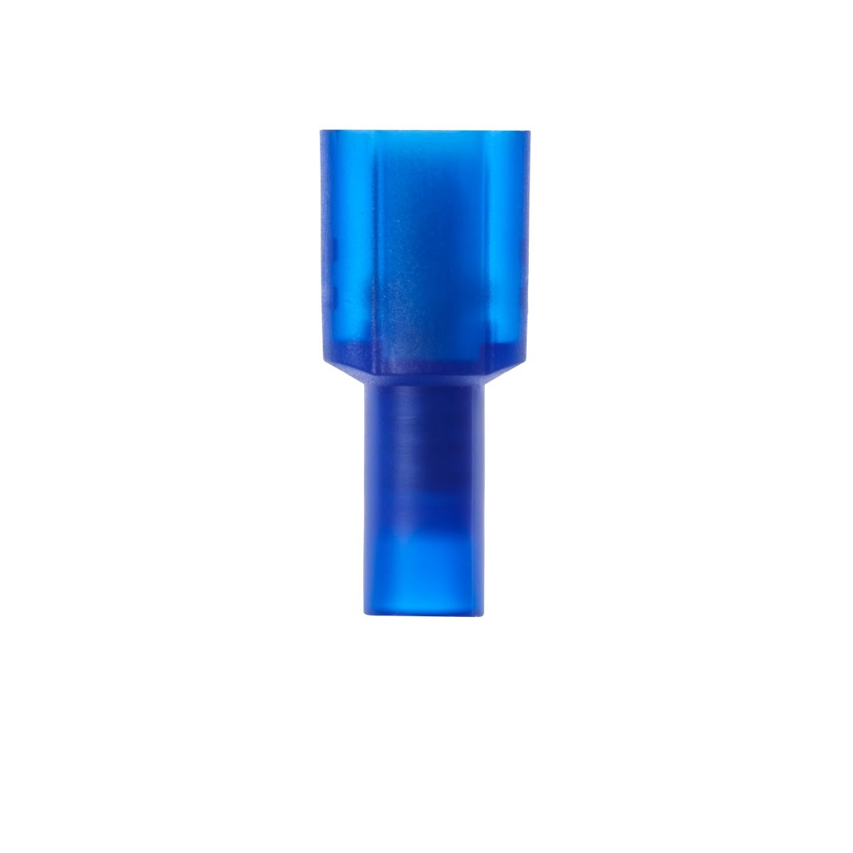 3M Highland Nylon Fully Insulated Male Disconnect Terminal, AWG 16-14, Blue, 25 per Bag (MTI14-250Q) (7000133668) - (10Pack)