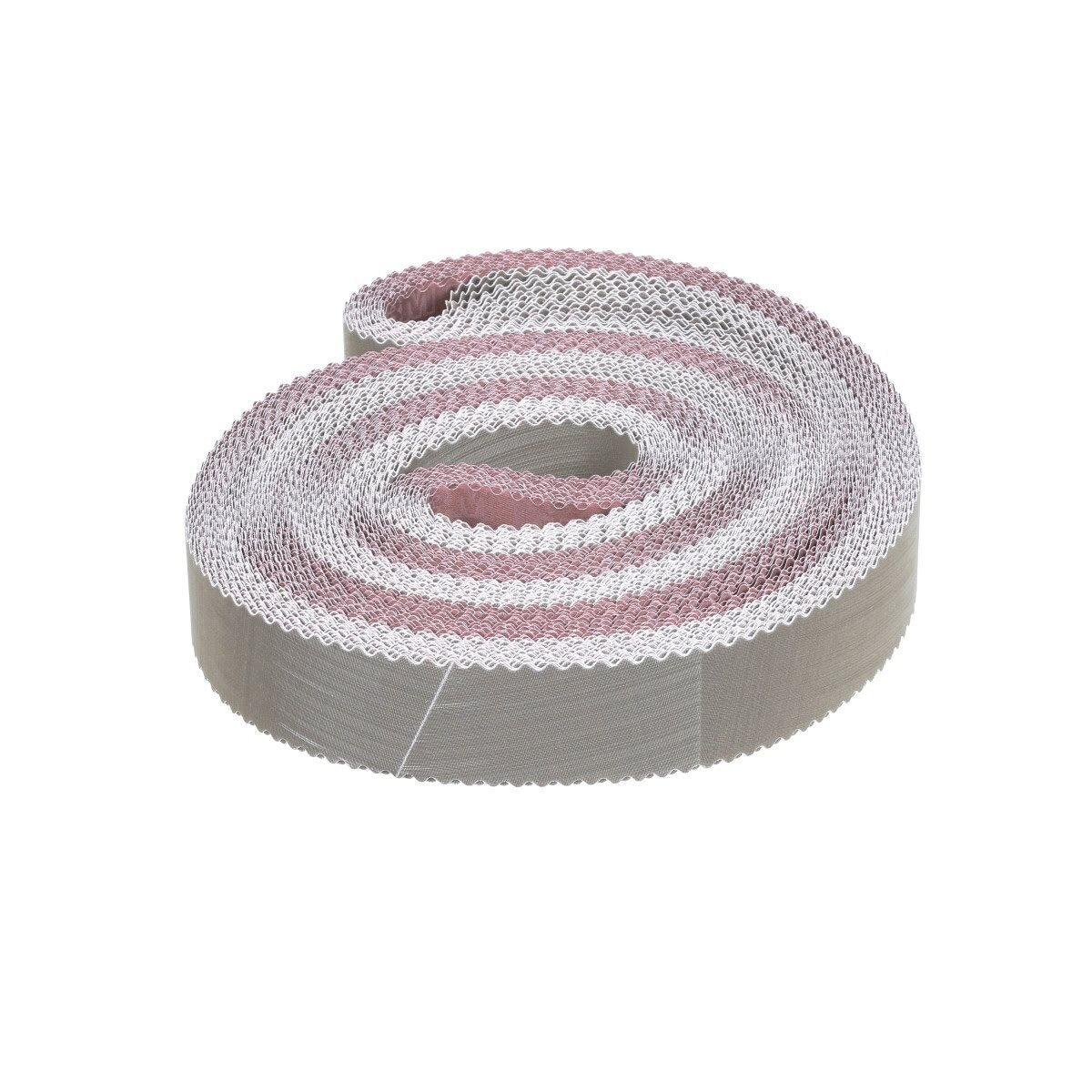 3M 307EA Trizact Cloth Belt A30 JE Weight Aluminum Oxide Gray 2-1/8 in x 132 in Film-lok Full-flex Scallop A (7000139766) (50 Pack) - 3
