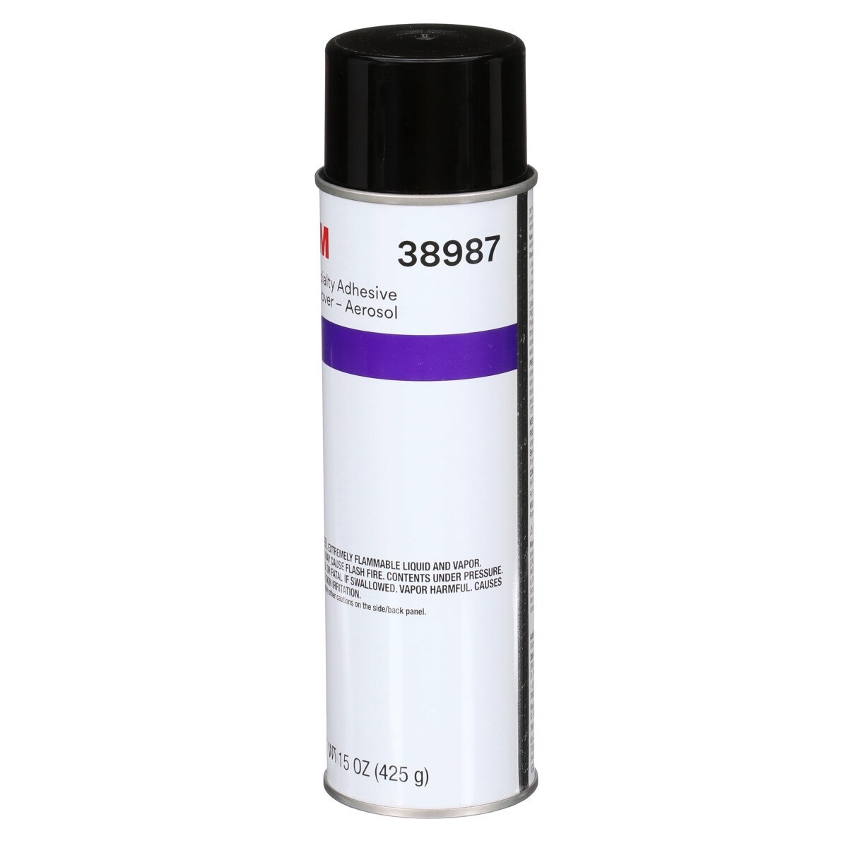 3M 38987 Specialty Adhesive Remover Aerosol, Solvent-Based, Transparent, 15 fl oz Can (7000148208) - (6Pack) - 3