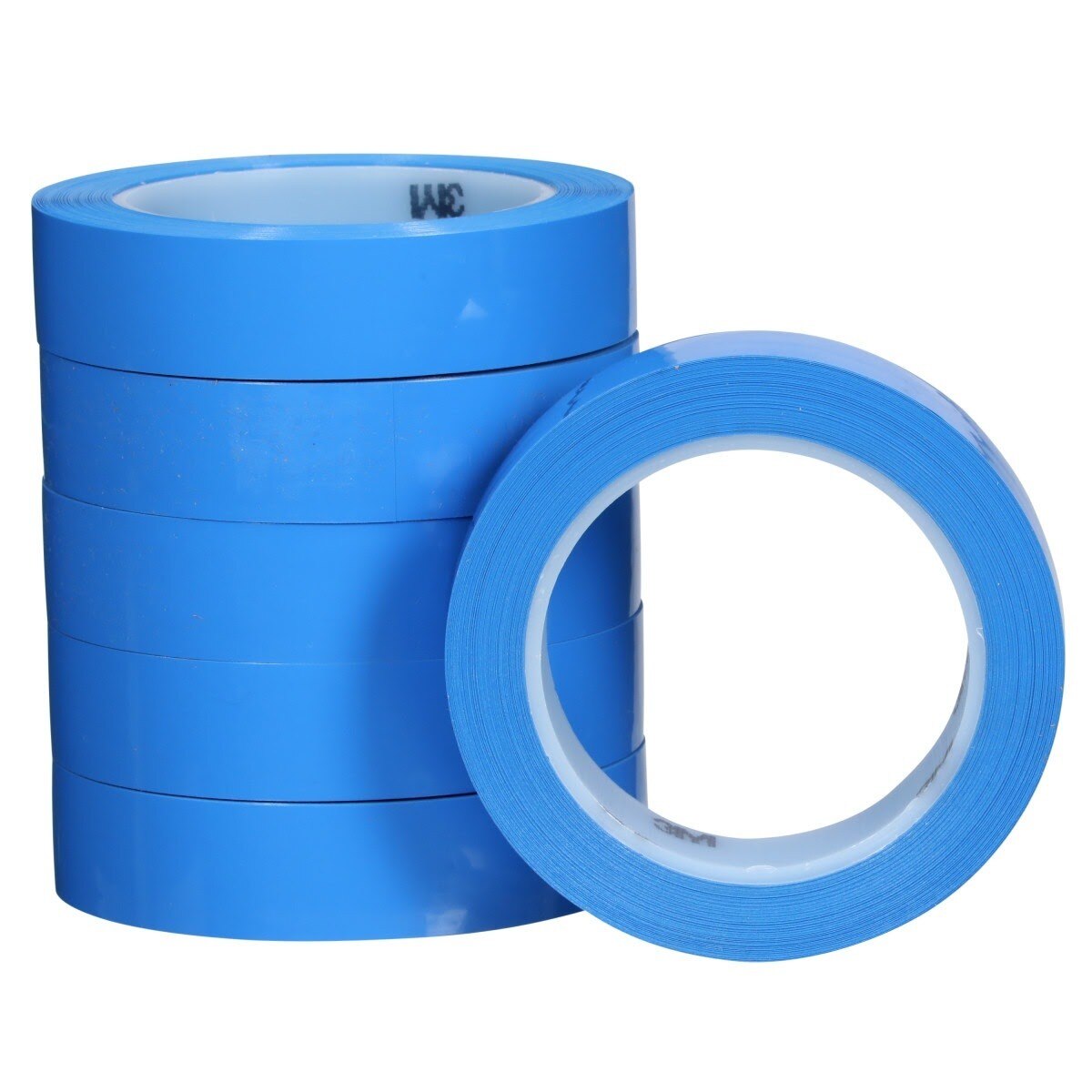3M 483 Polyethylene Tape, Blue, 1 in x 36 yd, 5.0 mil, Individually Wrapped Conveniently Packaged (7010295458) - (36Pack) - 5