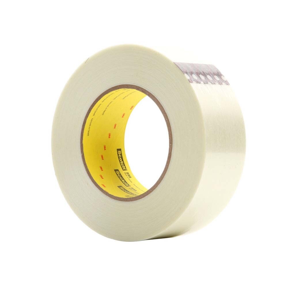3M 898 Scotch Filament Tape , Clear, 48 mm x 55 m, 6.6 mil (7010300522) - 2