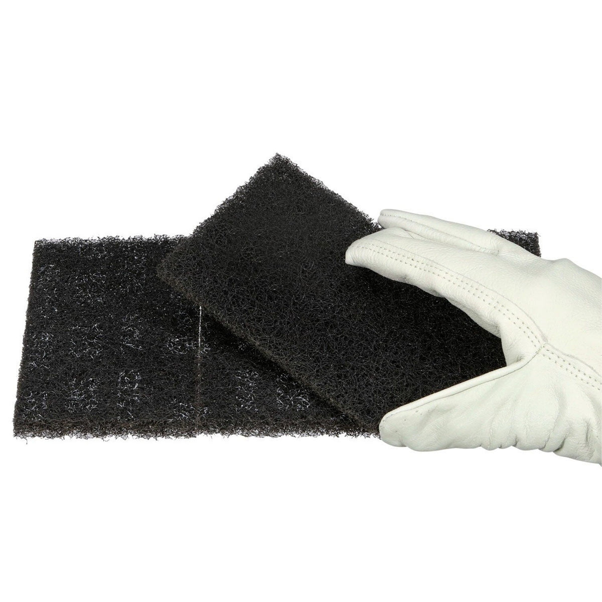 3M 7446 Scotch-Brite Blending Hand Pad, SiC Medium, Gray, 3-1/2 in x 7 in (7010300875) (800 Pack) - 5