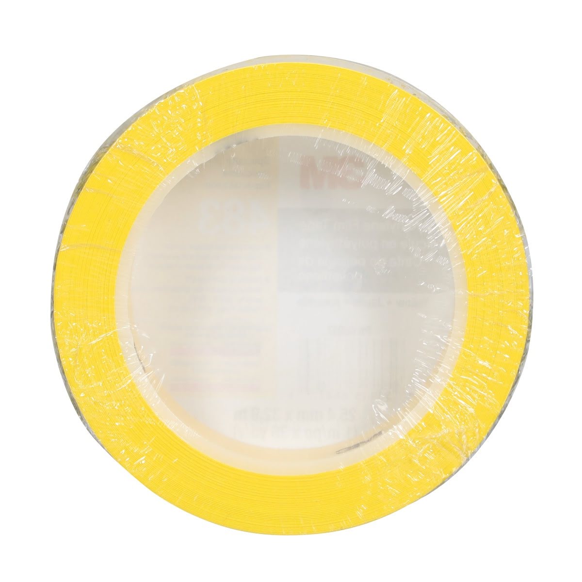 3M 483 Polyethylene Tape Yellow 1 in x 36 yd 5.0 mil (7010302434) - (36Pack) - 9
