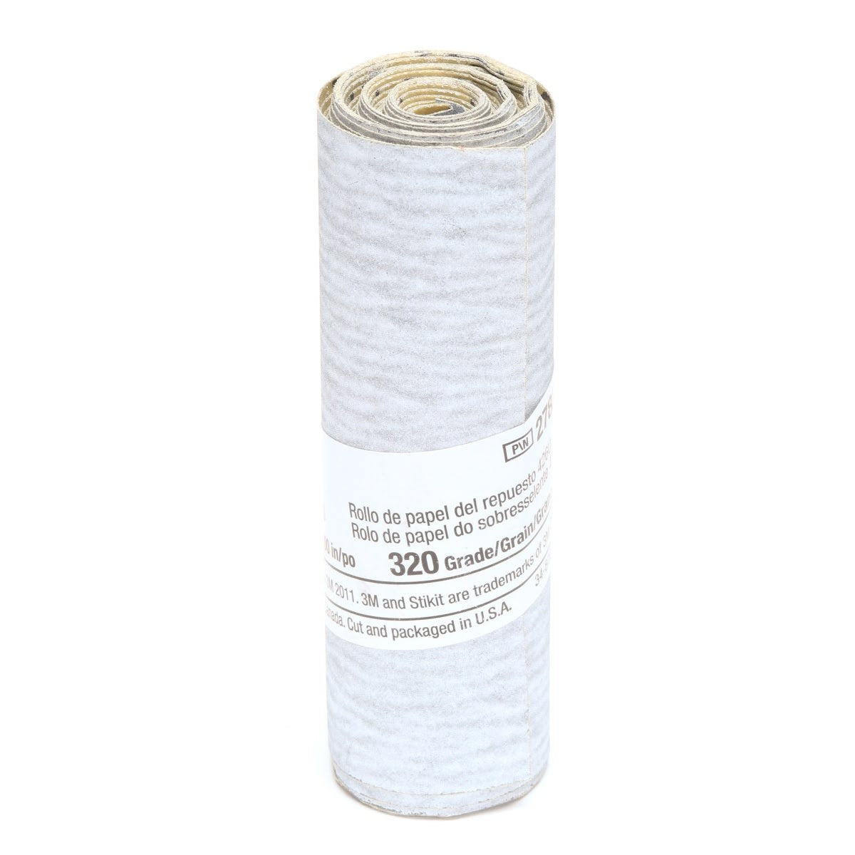 3M 426U Stikit Paper Refill Roll, 320 Grit, A-weight, 3-1/4 in x 100 in (7010308160) (50 Pack) - 3