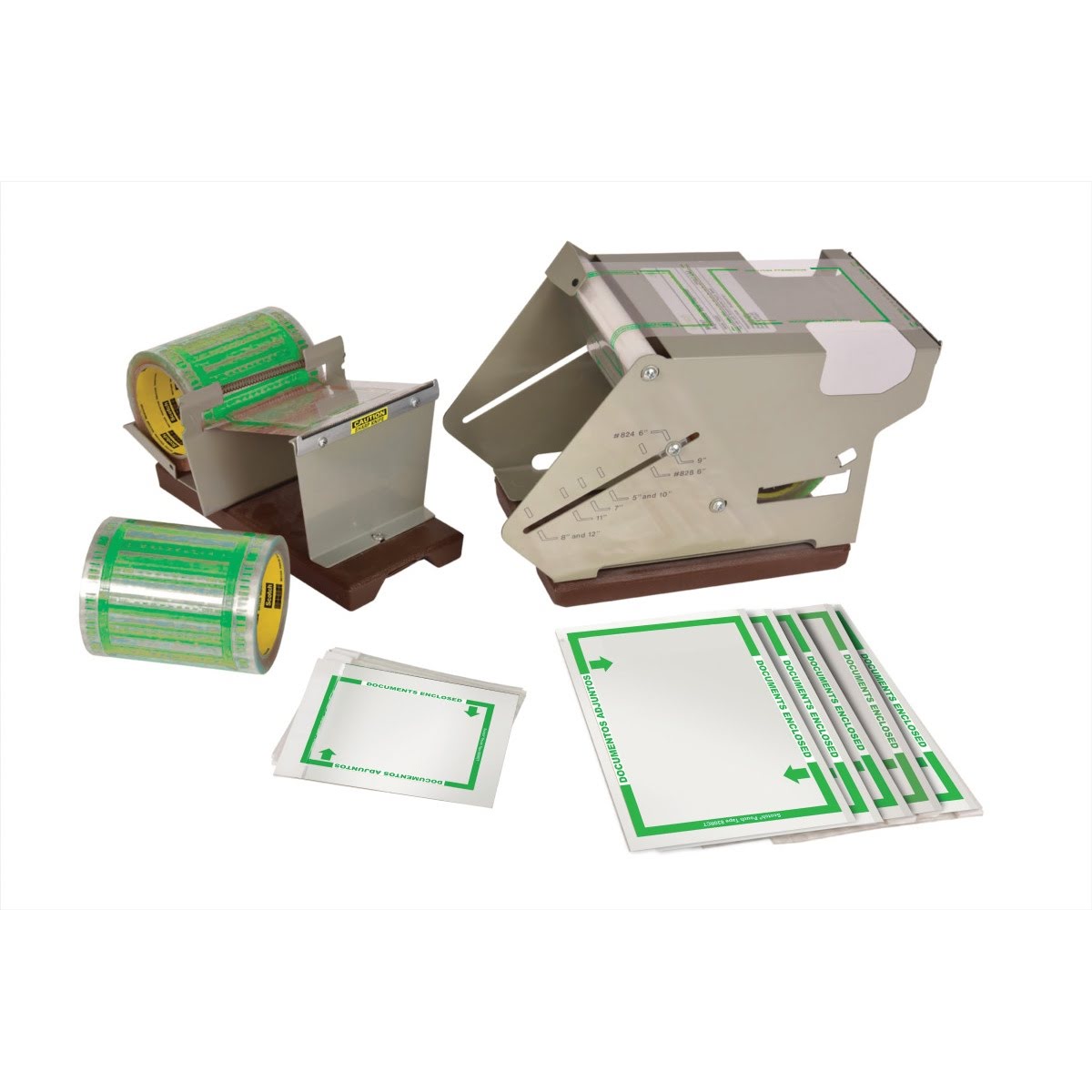 3M 8240 Scotch Pouch Tape Sheets, Transparent, 5 in x 6 in Roll (7010311735) (8 Pack) - 6