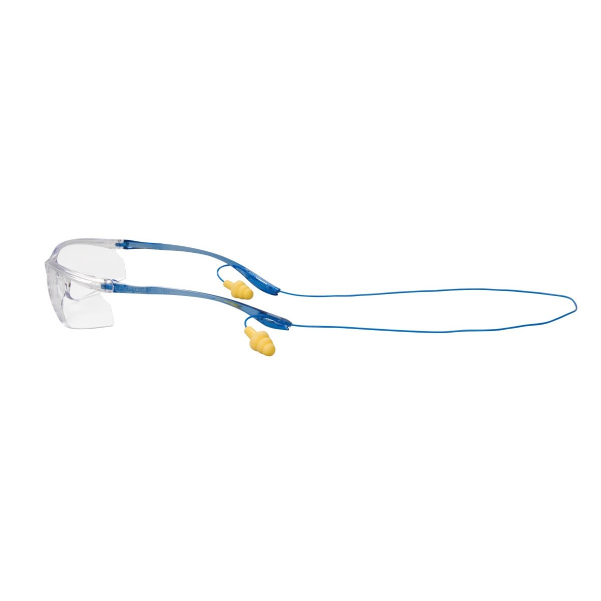 3M 11796-00000-20 Virtua Sport CCS Safety Glasses Clear Anti Fog Anti Scratch Clear Lens Blue Frame Cord Control System (7010340677) - (20Pack)