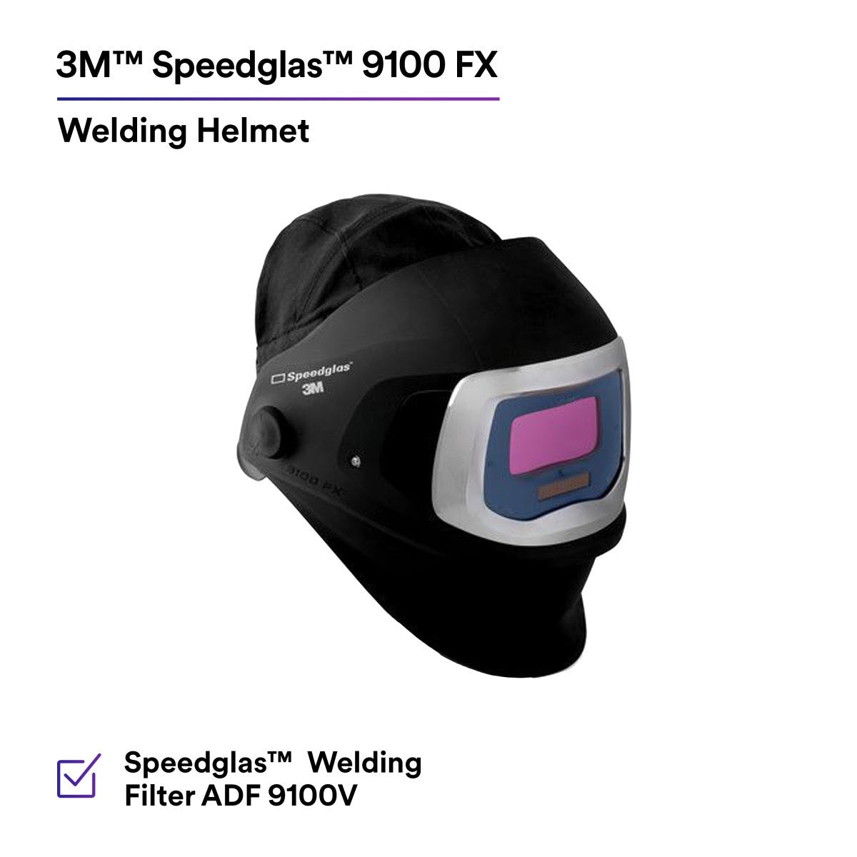 3M 06-0000-30I Speedglas 9100XXi Auto Darkening Filter 06-0000-30i, Shades 5, 8-13 (7010342472) - 9