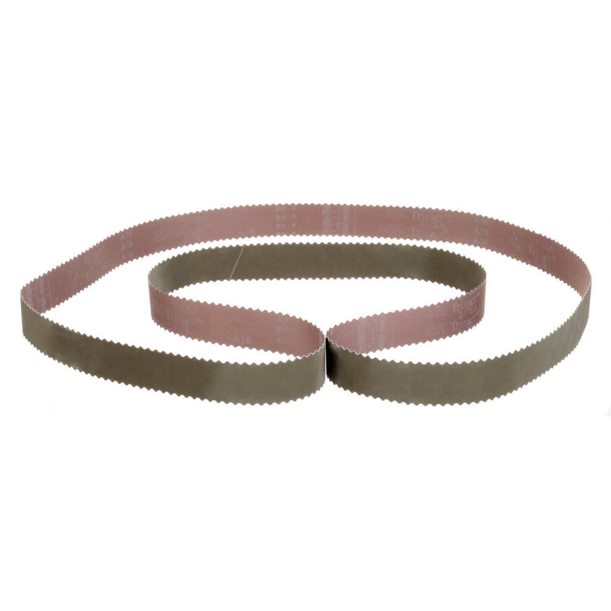 3M 217EA Trizact Cloth Belt, A65 JE-weight, 2-1/4 in x 148 in, Film-lok, Full-flex, Scallop B (7010361275) (50 Pack)