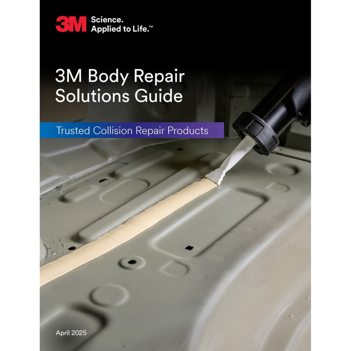 3M Universal Adhesive Black-3 Two-Part Urethane High Viscosity Gap Filling 200 mL Cartridge (08223) (7010364210) - (6Pack) - 8
