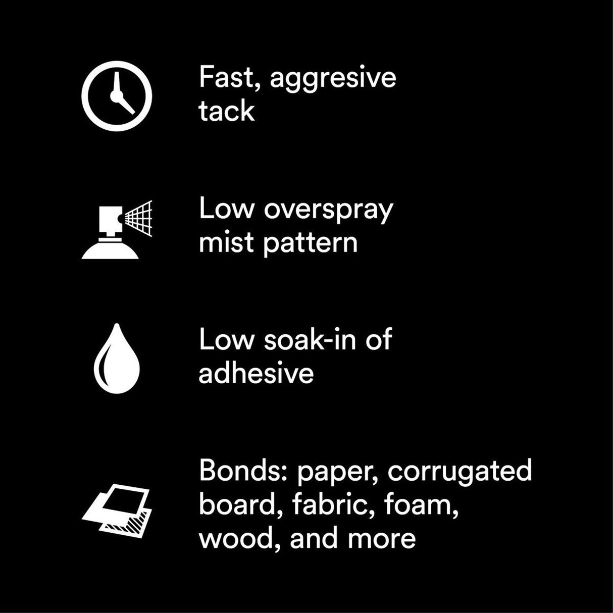3M 77 Multipurpose Spray Adhesive, Clear, 16 fl oz Can, Net Wt 13.44 oz, bonds Paper Cardboard Fabric Plastic Metal Wood (7010366503) - 8