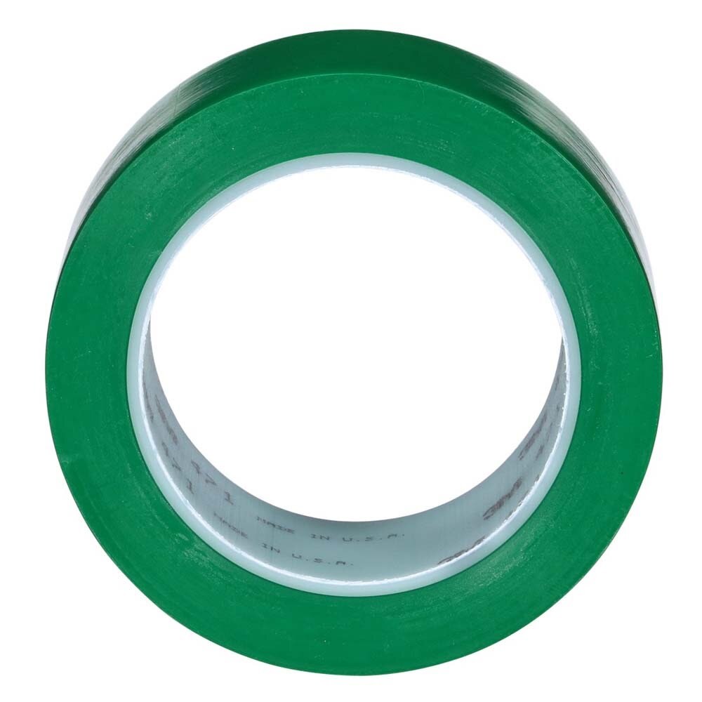 3M 471 471 IW Vinyl Tape , 3 in x 36 yd, Green, Green Floor Tape, Paint Alternative for Floor Marking, Social Distancing, Color Coding, Safety Marking (7010375094) - (12Pack) - 4