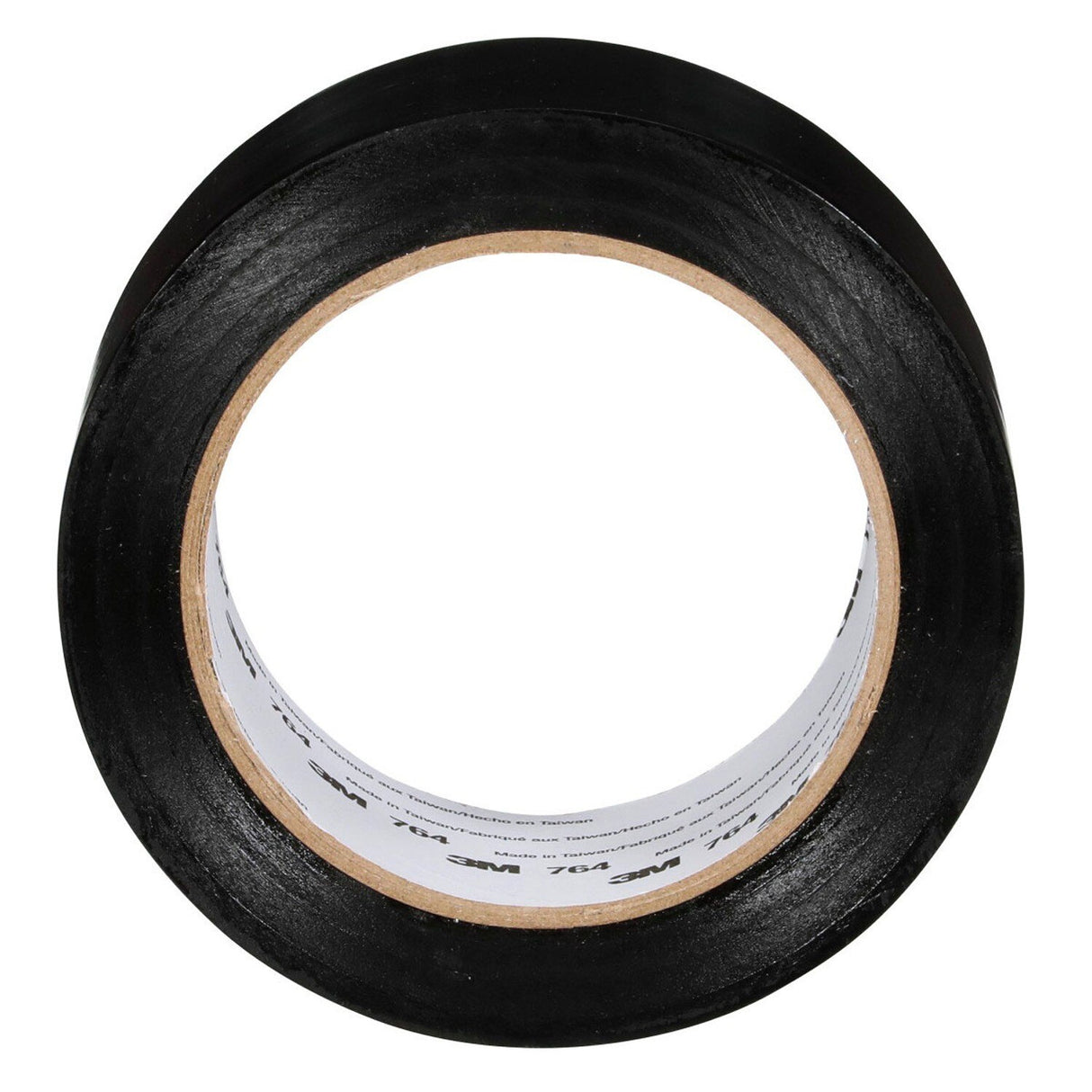 3M 764 Black General Purpose Vinyl Tape, 3 in x 36 yd, 5 mil (7010376163) - (540Pack) - 4