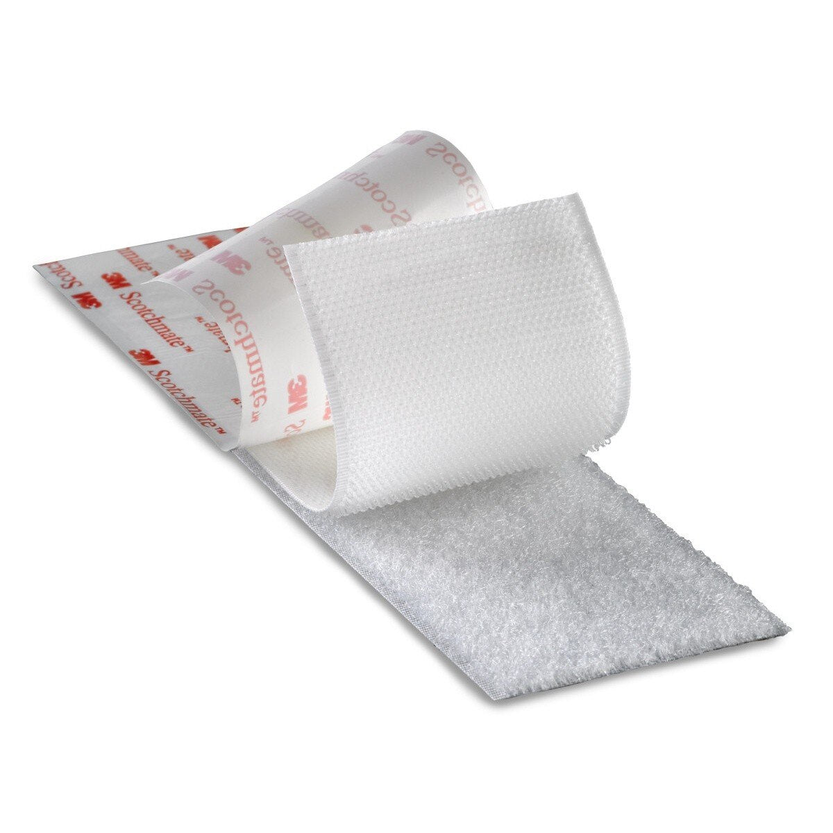 3M SJ3526NFSR Hook Fastener, White, 4 in x 50 yd (SJ3526N) (7010383960) - (6Pack)