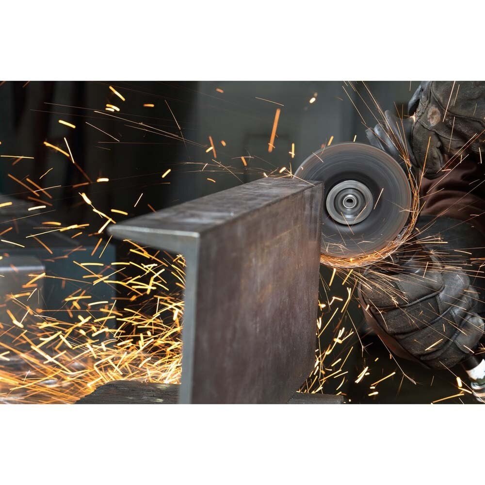 3M 87451 Silver Depressed Center Grinding Wheel, 36+, T27, 7 in x 1/4 in x 7/8 in (7010412151) (10 Pack) - 3