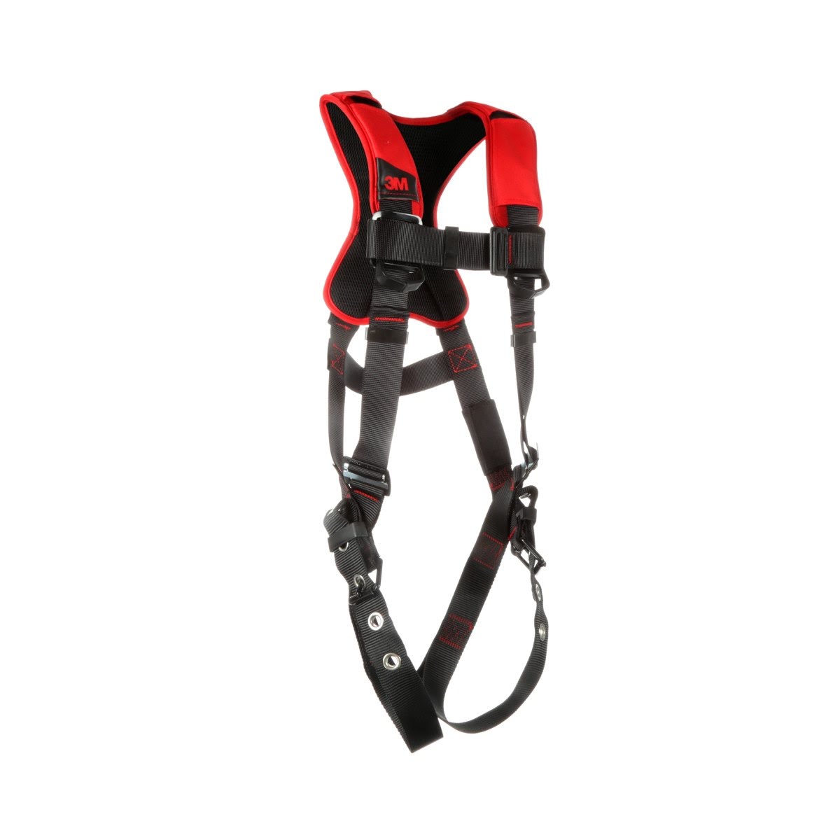 3M 1161419 PROTECTA P200 Comfort Vest Safety Harness, Black, X-Large (7012816693) - 3